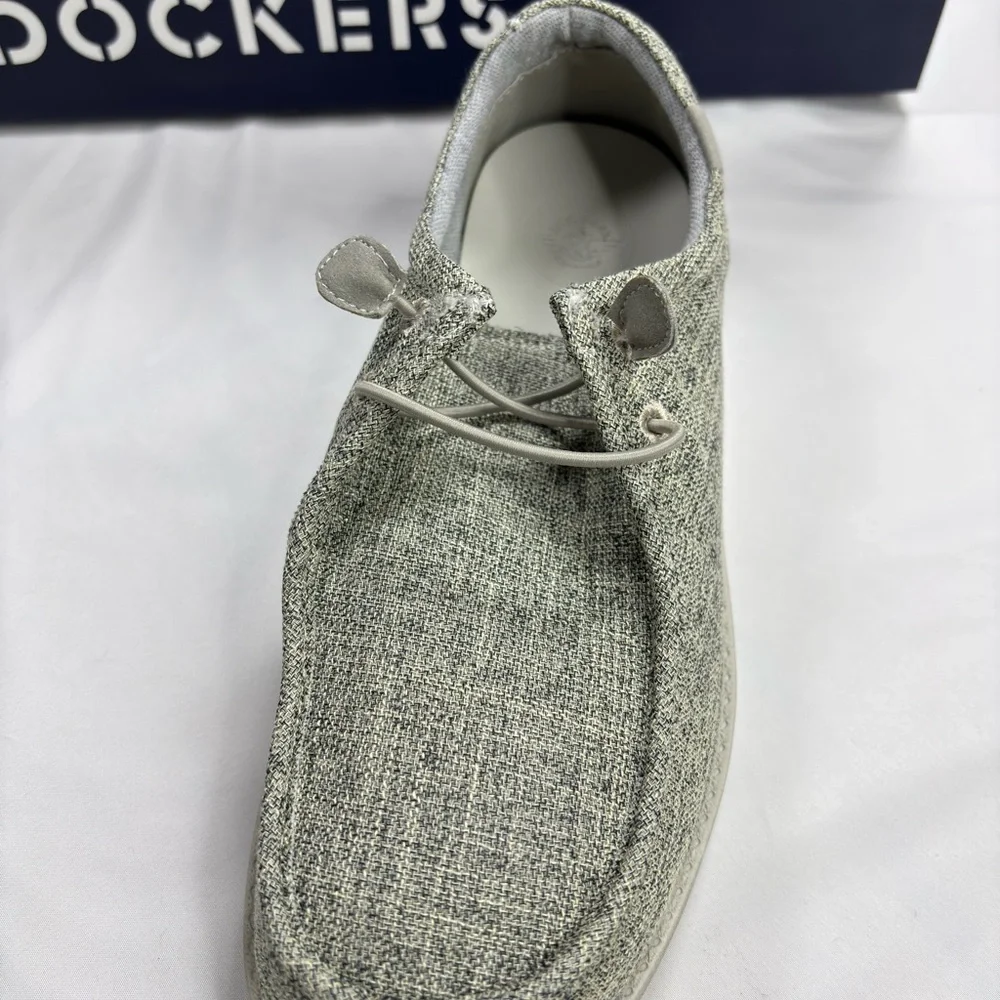 Dockers Men's Farley Slip On Casual‎ Cement NWB SIZE 7